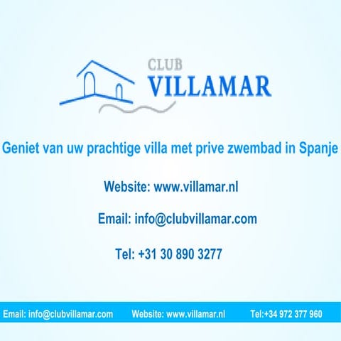 Vakantievilla spanje -  Zoek Spanje Villas  -  Vakantiehuizen Spanje