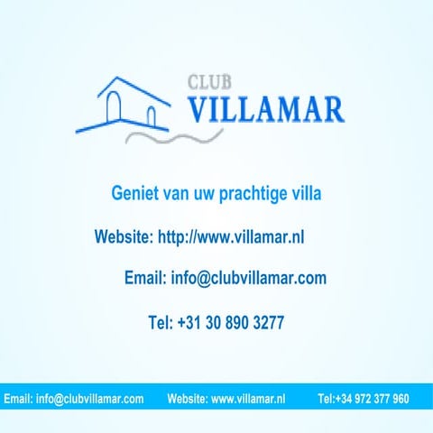 Vakantiewoning Spanje -  Zoek Spanje Villas - Vakantiehuizen Spanje