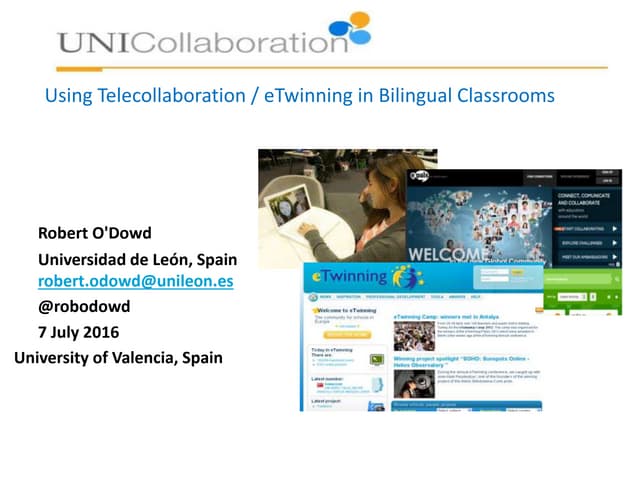 Telecollaboration for CLIL Teachers in Secondary Education