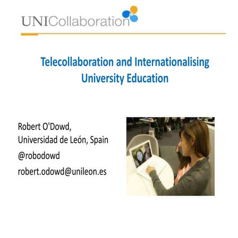 Telecollaboration and University Internationalisation
