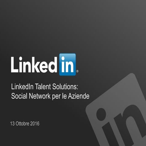 Accelera il recruiting con LinkedIn!