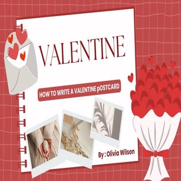 VALENTINE writing postcard powerpoint pdf | PDF