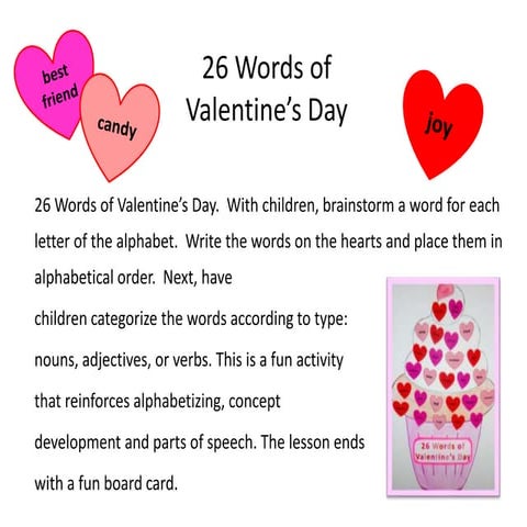 Valentine's Day Activities