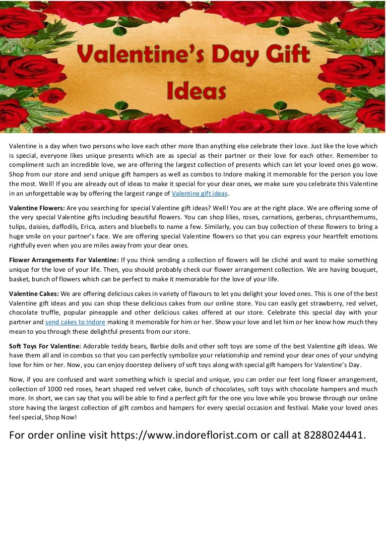 Valentine's Day Gift Ideas