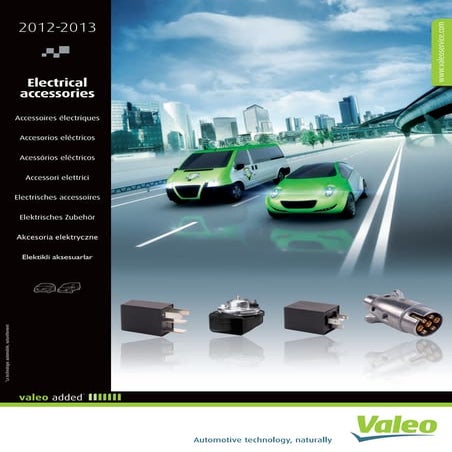 Valeo passenger cars & lcv electrical accessories 2012 2013 catalogue ...