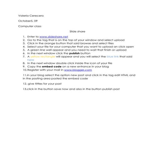 SlideShare Manual | DOCX