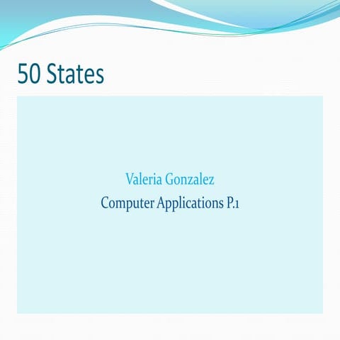 Valeria gonzalez 50states