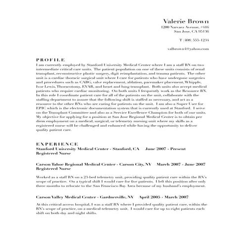 Valerie brown   resume[1]