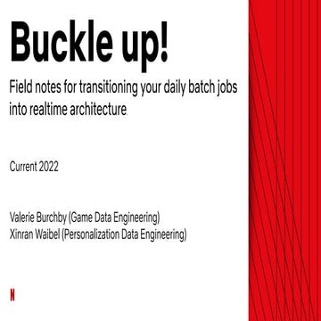 Buckle Up! With Valerie Burchby and Xinran Waibe | Current 2022