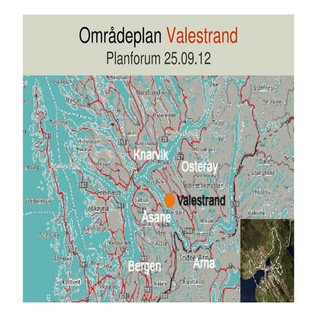 Valestrandplan planforum ppt-presentasjon