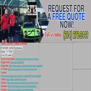 Valet Parking Company | PPTX