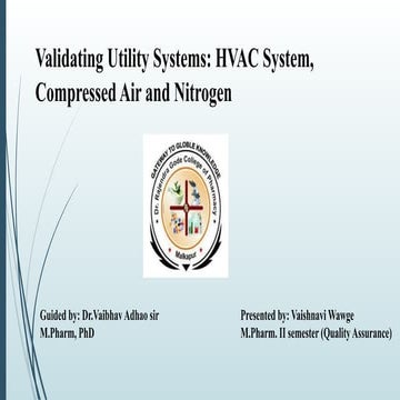 Protocol for compressed air validation | PDF