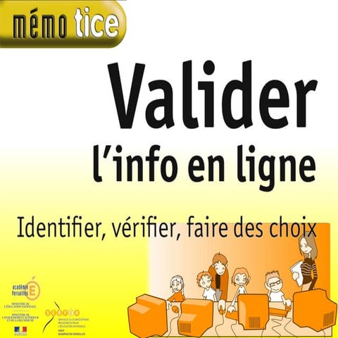 Quizz valider l'information en ligne