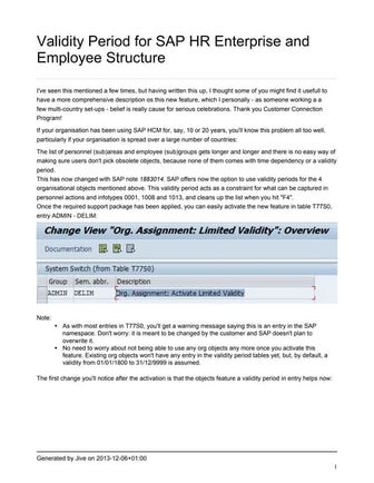 SAP HR new Feature: Personnel (Sub)Areas and Employee (Sub)Groups Come with V...