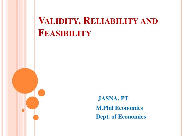 reliability and validity examples reliability and validity examples