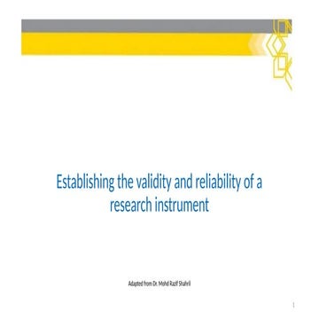 Validity & Reliability of Research Instruments.pptx