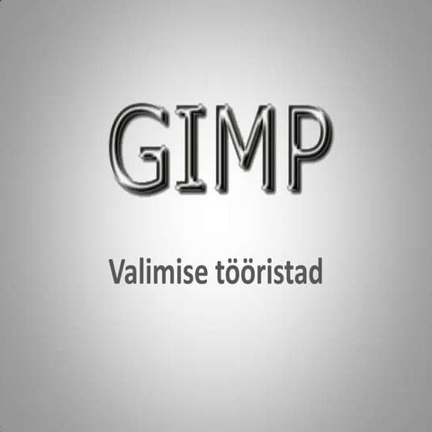 Valimise tööristad