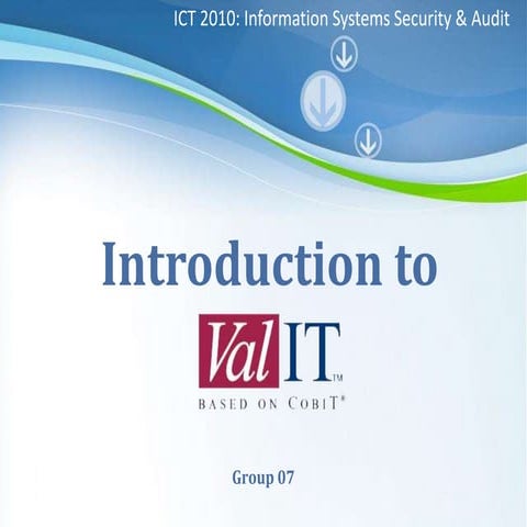 Introduction to Val IT