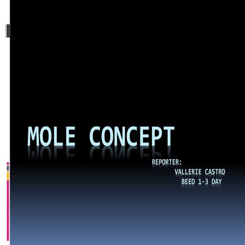 mole concept