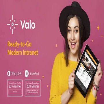 Valo - fall in love with your intranet