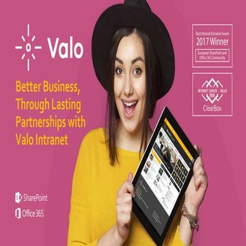 Better Business Through Lasting Partnerships with Valo Intranet