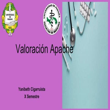 Criterios apache ll | PPTX