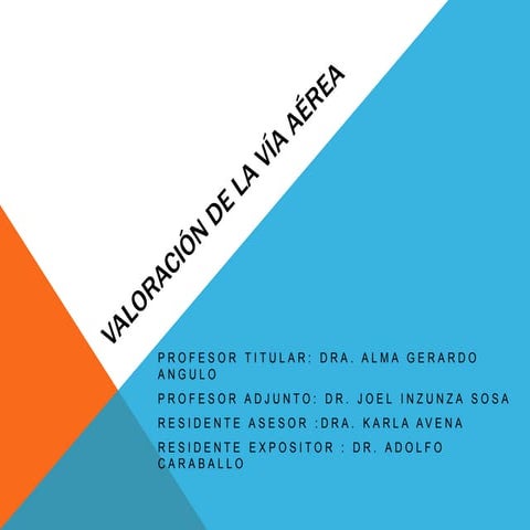 VALORACION DE LA VIA AEREA.pptx