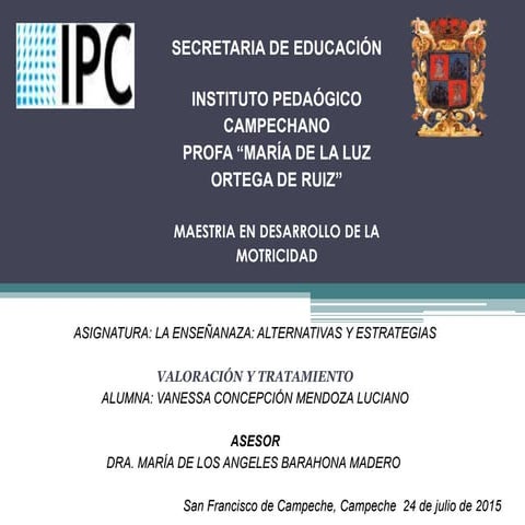 Valoracion y tratamiento Sacroileitis