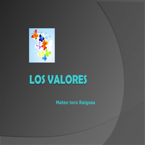 Valores