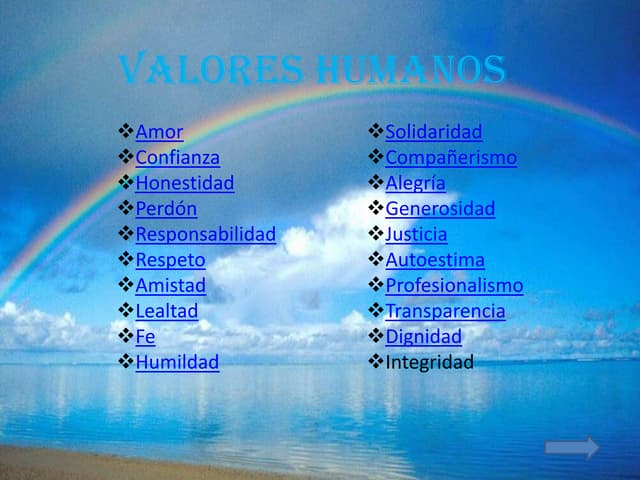 Valores humanos