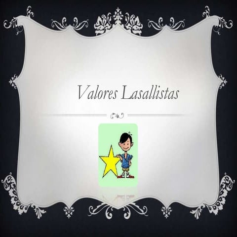 Valores lasallistas