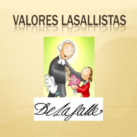 Valores Lasallistas