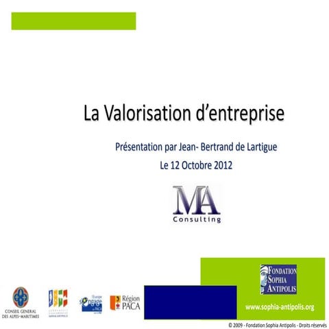 Valorisation
