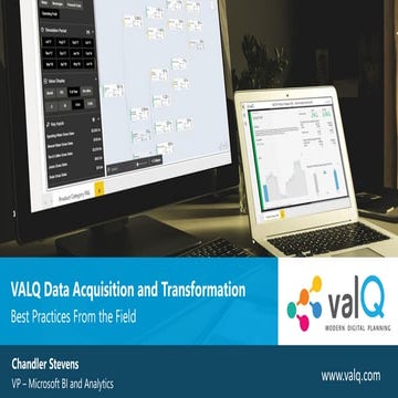 ValQ Data Acquisition Transformation Techniques