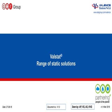 Valence Valstat® product range