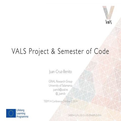 Developing win-win solutions for virtual placements in informatics: the VALS ...