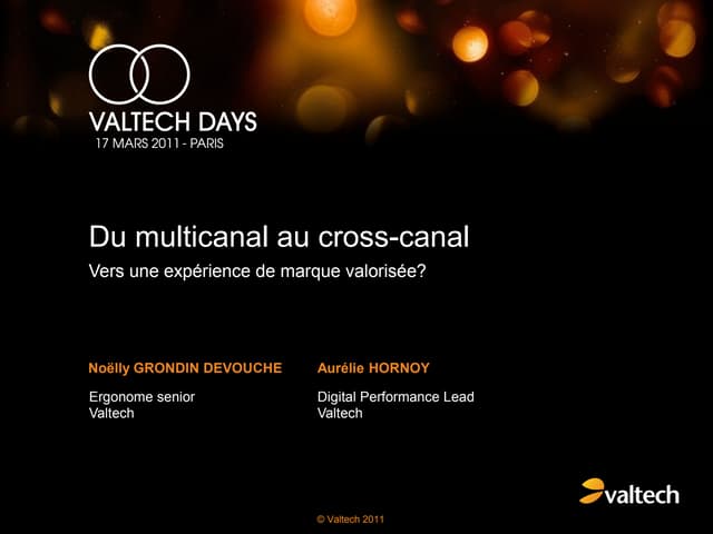 Valtech days in 2011