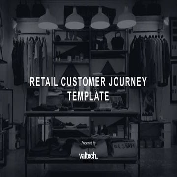 Valtech Retail Customer Journey Template