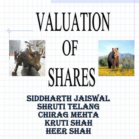 Valuation