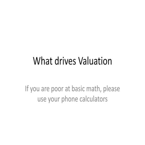 Valuation of Startups, TiECon Mumbai, 2016