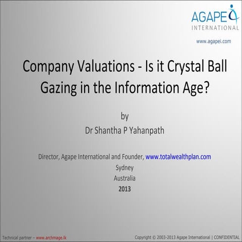 Future of Financial Analysis - More at www.totalwealthplan.com