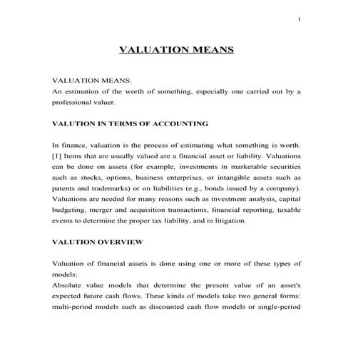 Valuation of goodwill & shares with solution of problems