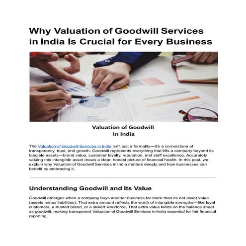 Tax Valuation Guide - Goodwill of Southwestern Pennsylvania