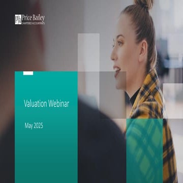 Price Bailey Valuation Quarterly Webinar May 2025pdf