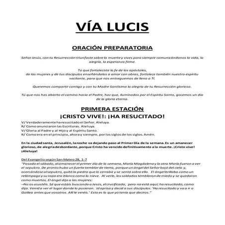 Vía Lucis