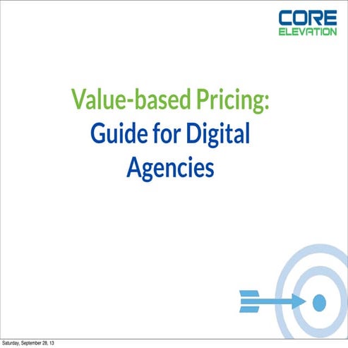 Value-Based Pricing: Guide for Digital Agency-Summary