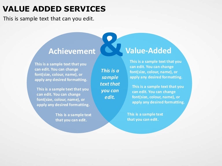 Value Added Services