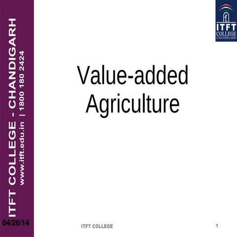 Value addition in rural marketing