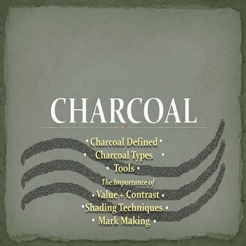 AHSArt: Charcoal on Toned Ground + Value