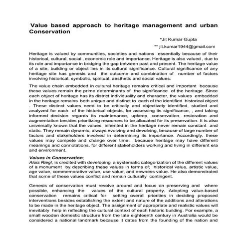 Value based approach to heritae conservation -.docx